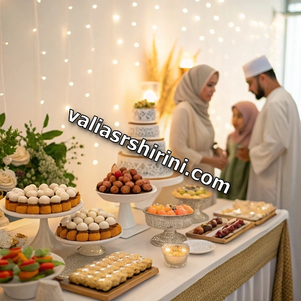 سفارش شیرینی مراسم جشن تکلیف در گلبهار